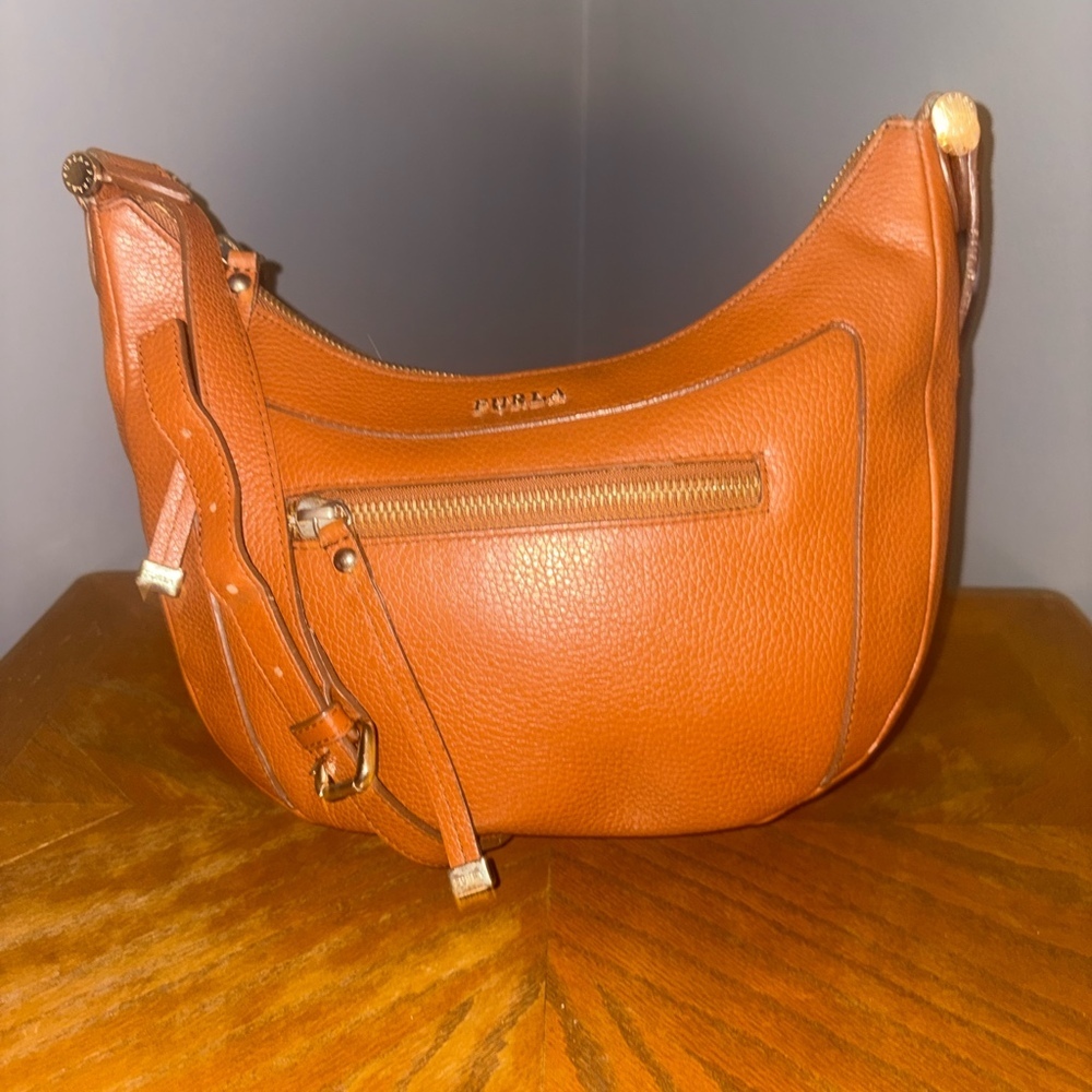 Furla Ginevra Leather Crossbody